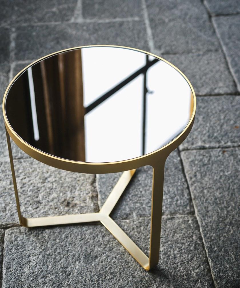 Tacchini Круглый стеклянный журнальный столик sun-id-1475885 - Вид №3