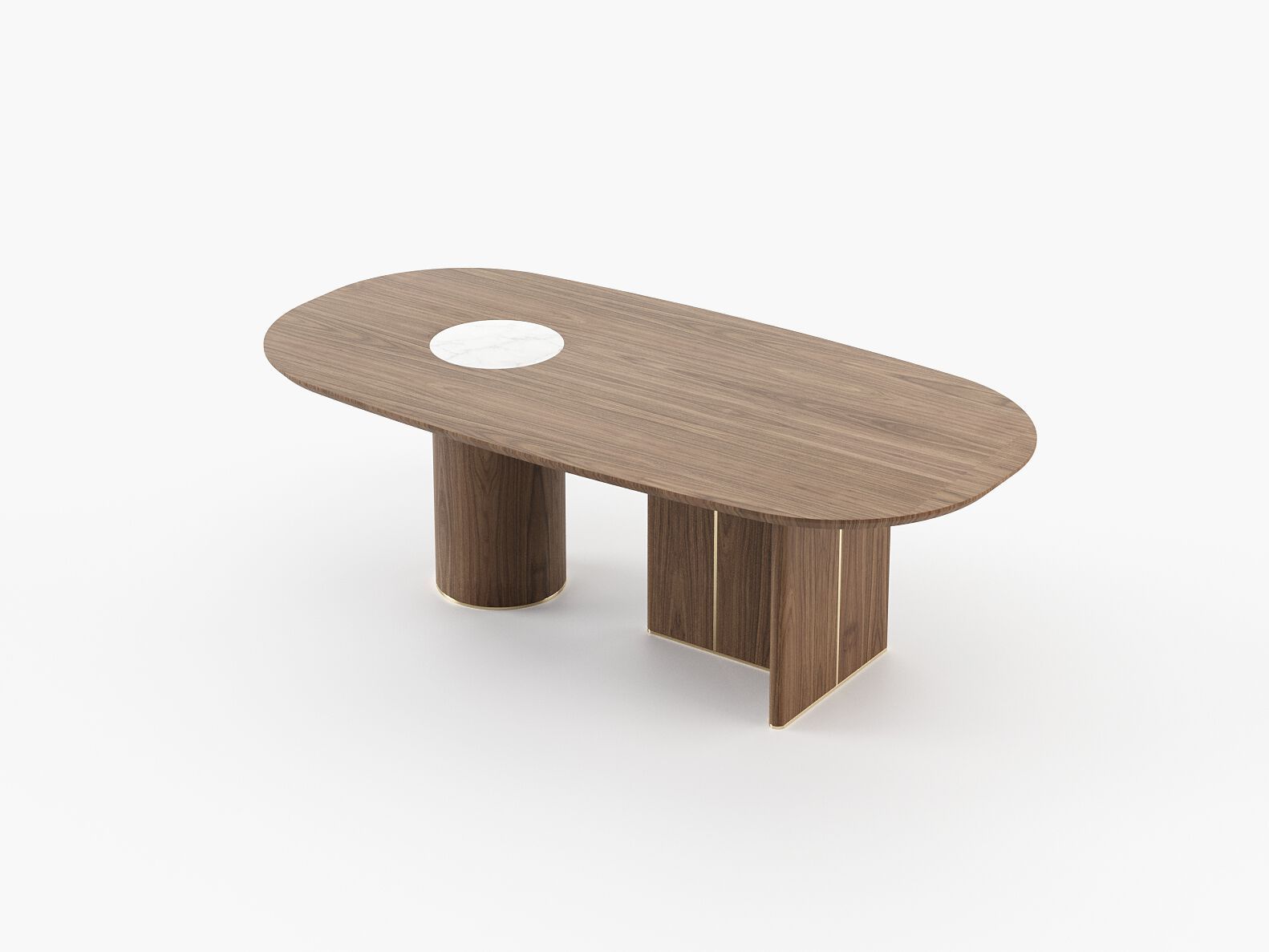 Деревянный овальный стол Laskasas Essence ARCH-00022522 - Вид №2