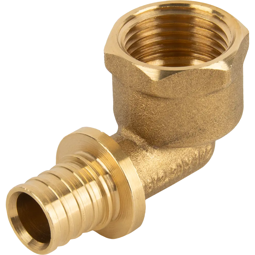 Угловой фитинг РОСТЕРМ 1/2"x16 мм для систем водоснабжения 84341367 STLM-0048671