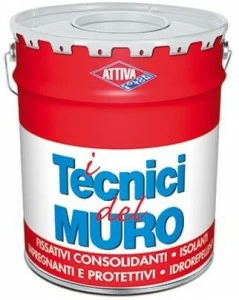 ATTIVA Силоксановый водоотталкивающий состав на водной основе для открытых минеральных поверхностей Smalti e pitture