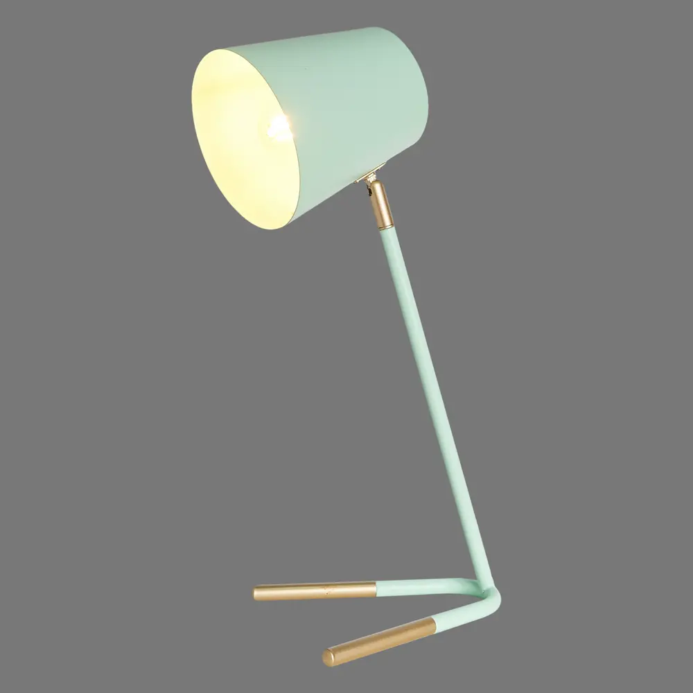 Настольная лампа Skora Green L1159P, цвет бирюзовый LAMPLANDIA STLM-2092322 - Вид №2
