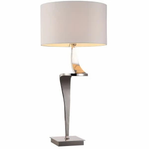 Настольная лампа Enzo от RVAstley Хром 5024 RVASTLEY ИНТЕРЬЕРНЫЕ 061754 Белый;хром