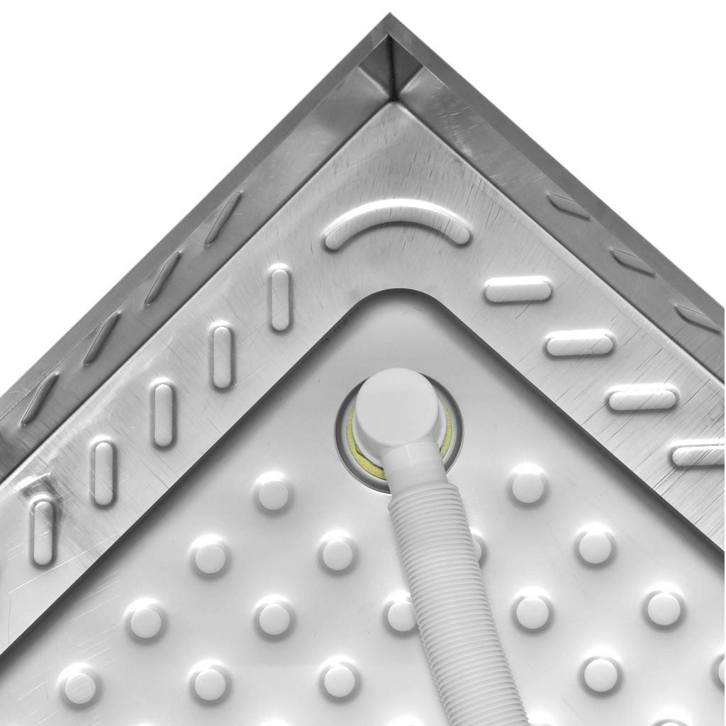 MF-57-95 Душевой поддон Public Steel  - Вид №3