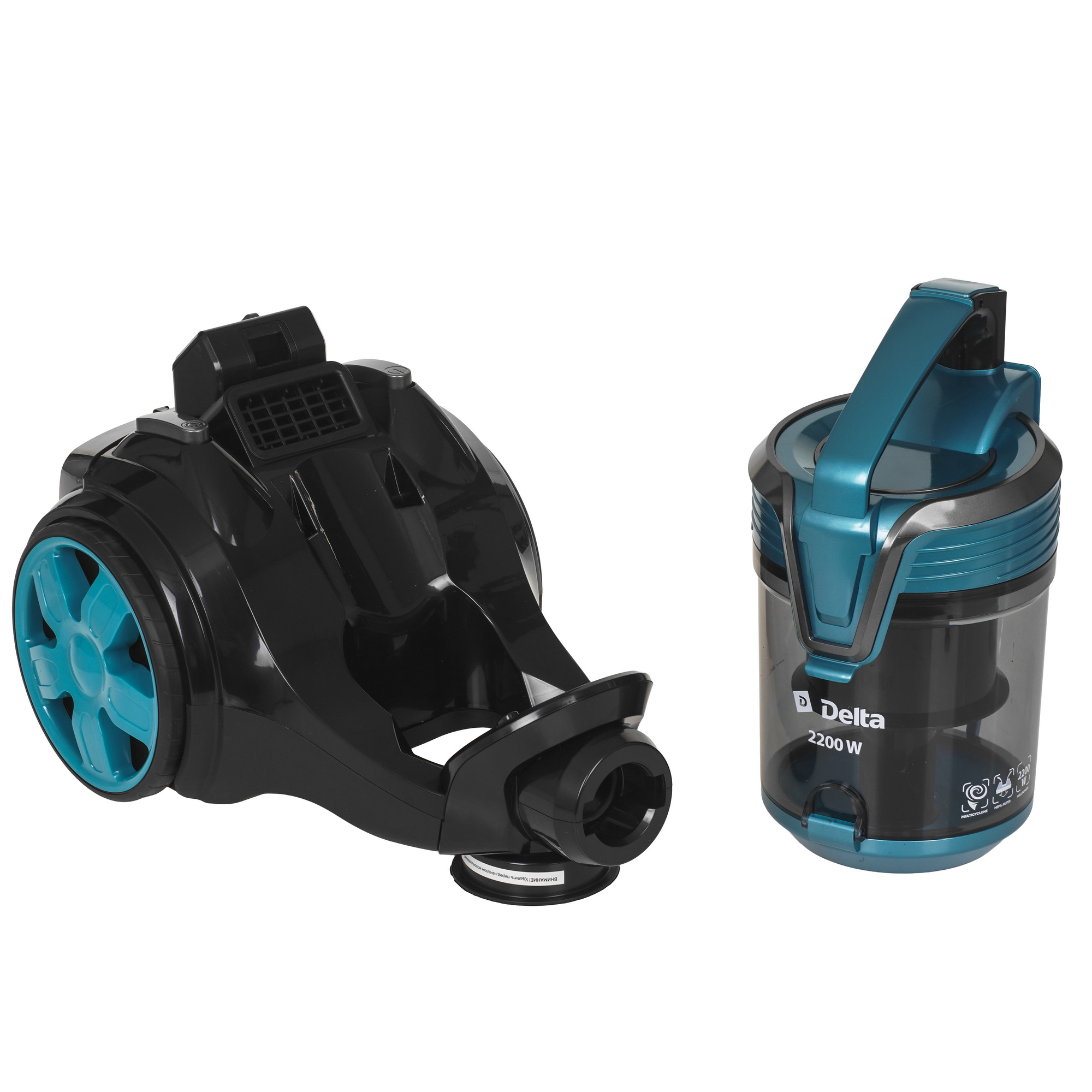 9235510 Пылесос Delta  DL-0852 черный STDN-0018493 - Вид №6