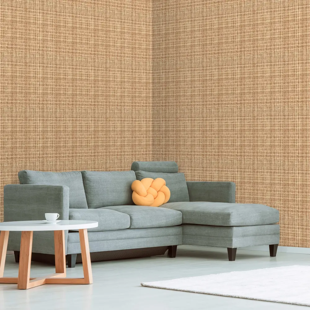 Обои флизелиновые Euro Decor Coco коричневые 1.06 м ED7215-02 88224176 STLM-2077919 - Вид №3