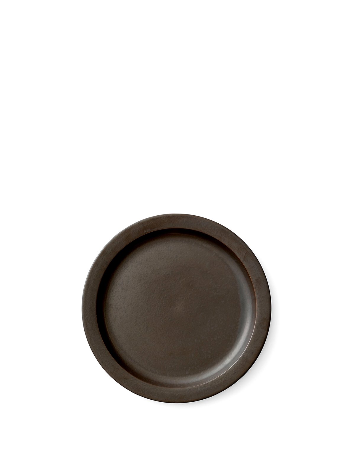 2010530 MENU Обеденная тарелка New Norm, Ø27,5 см Темный глазурованный фарфор 