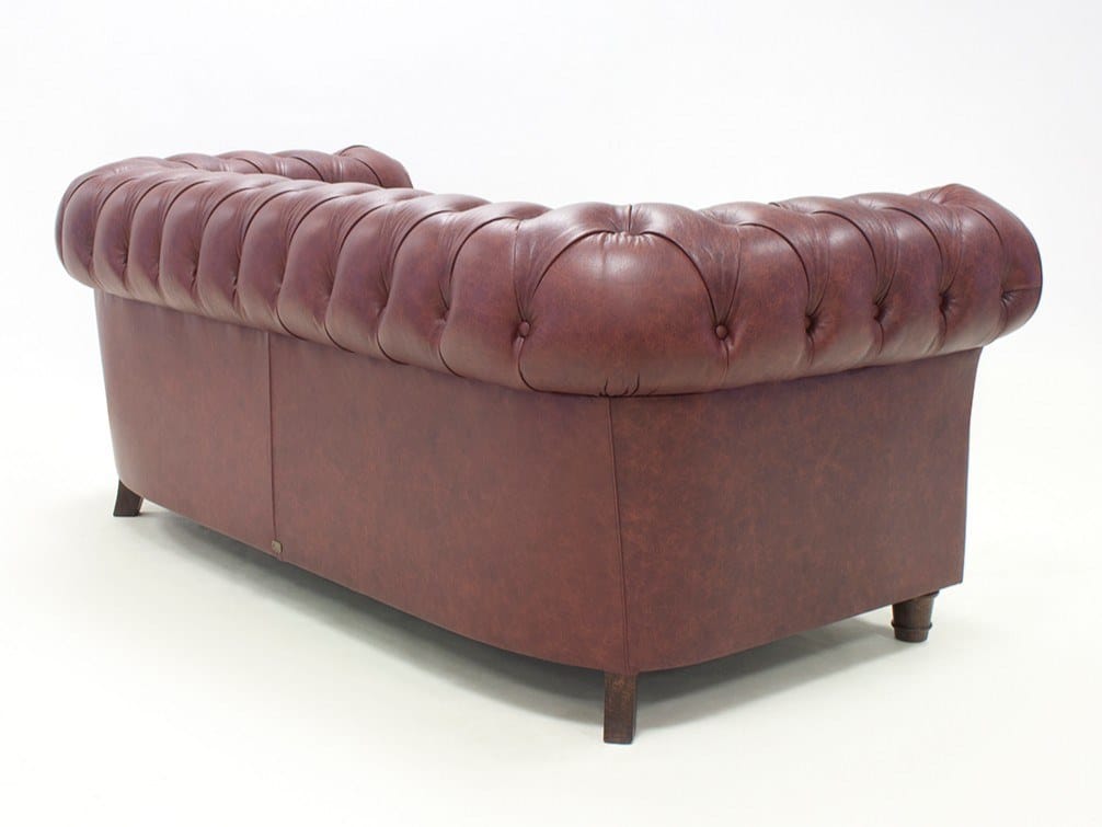 2-местный кожаный капитонный диван CREARTE COLLECTIONS Chesterfield Classic Origins ARCH-00042266 - Вид №5