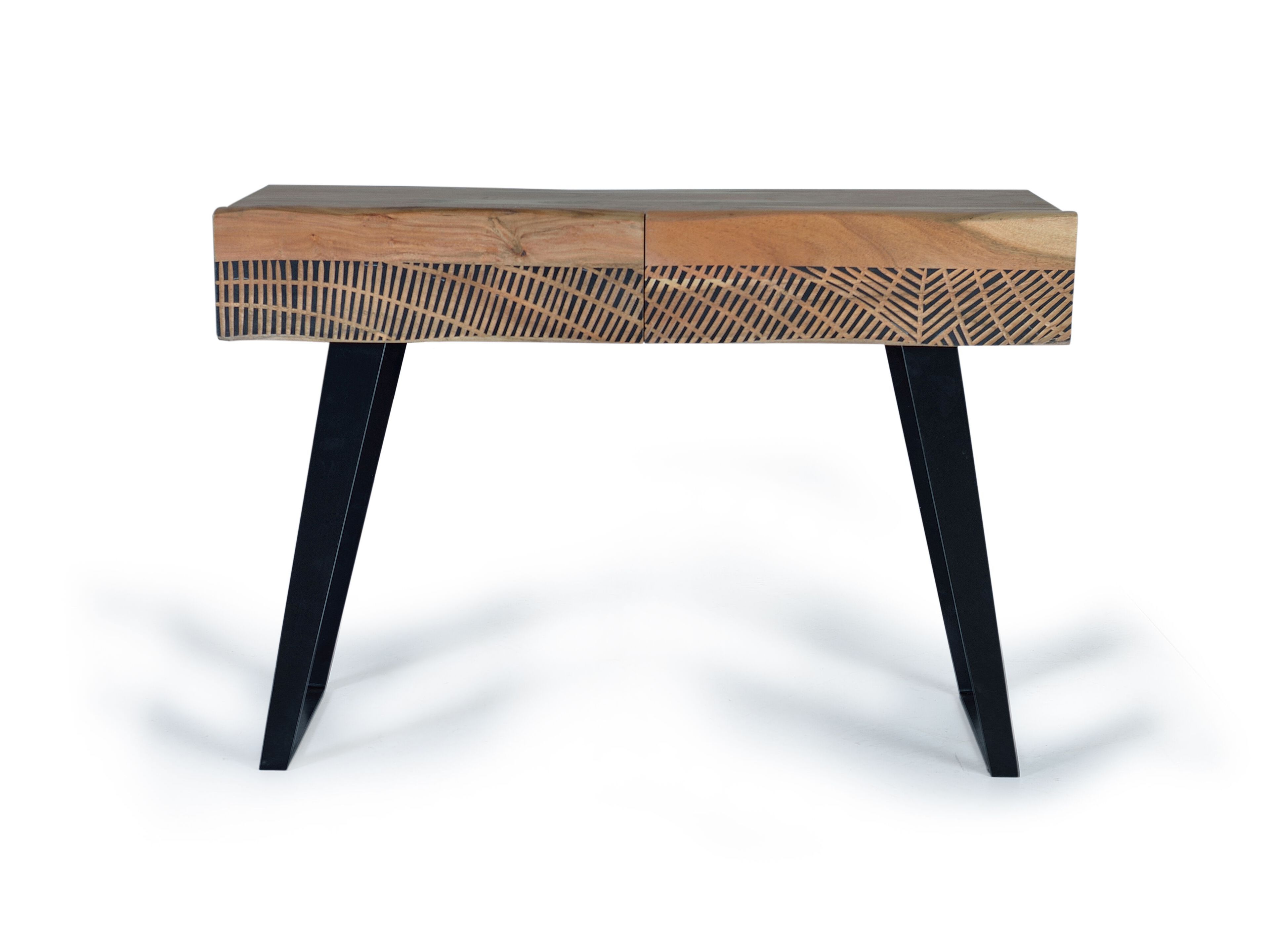 Прямоугольная консоль из акации с ящиками Giner y Colomer Yakarta ARCH-00085356