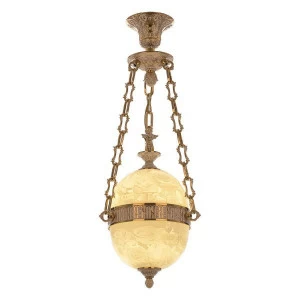 Подвесной светильник Bohemia Ivele 71000P/20 GW Rose FA10S BOHEMIA IVELE 7100 00-3890224 Бежевый