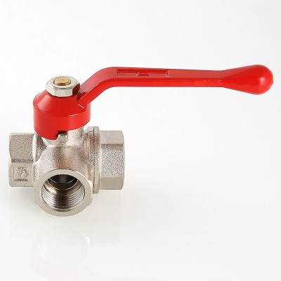 VT.361.N.04 Кран шаровой трехходовой, тип T Valtec 1/2"  - Вид №8