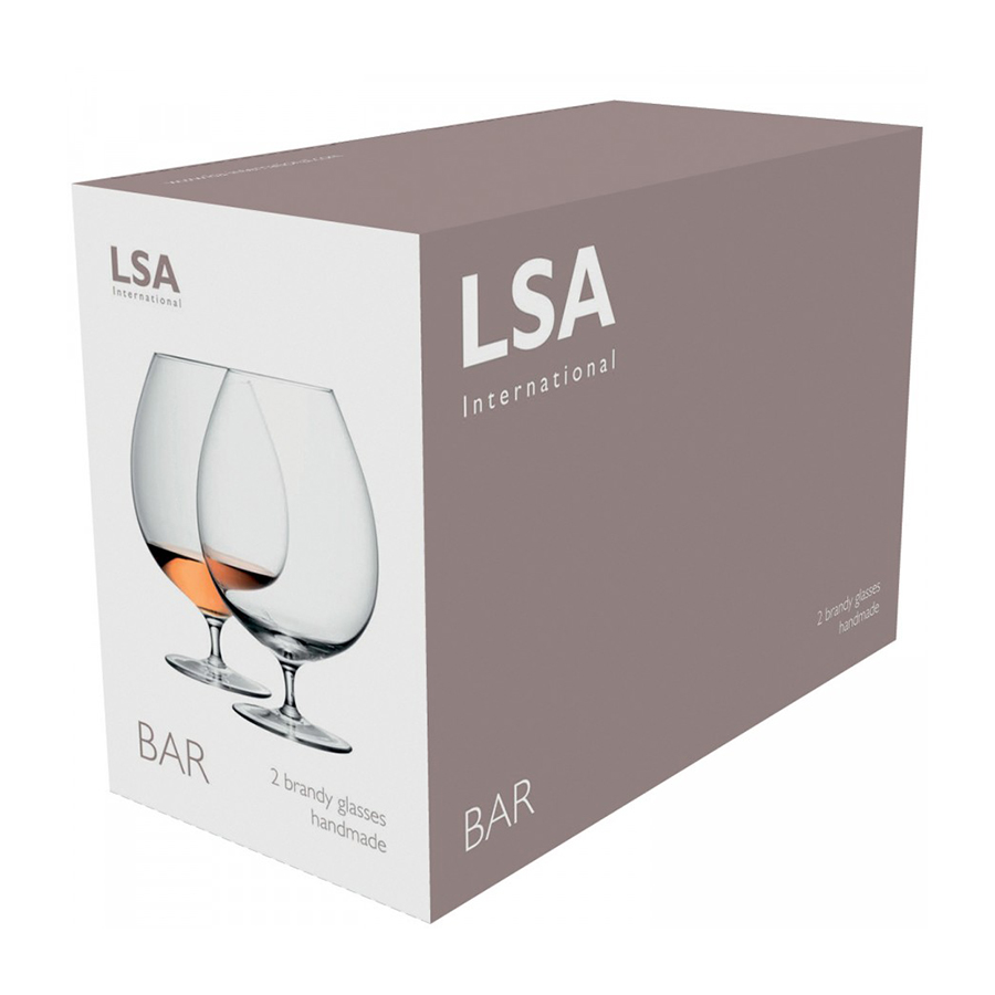 G709-32-991 Набор бокалов для бренди bar, 900 мл, 2 шт. LSA International  - Вид №5