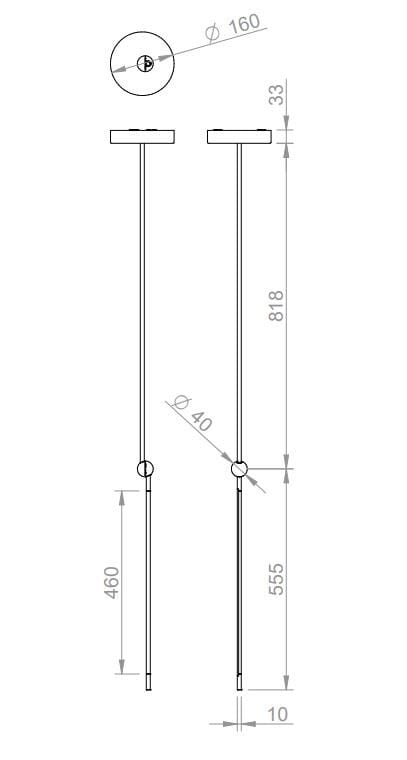 Регулируемая потолочная лампа ACCENTO Pivò ARCH-00094242 - Вид №7
