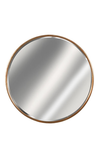 GWMO003 Круглое зеркало в золотой раме ijlbrown 