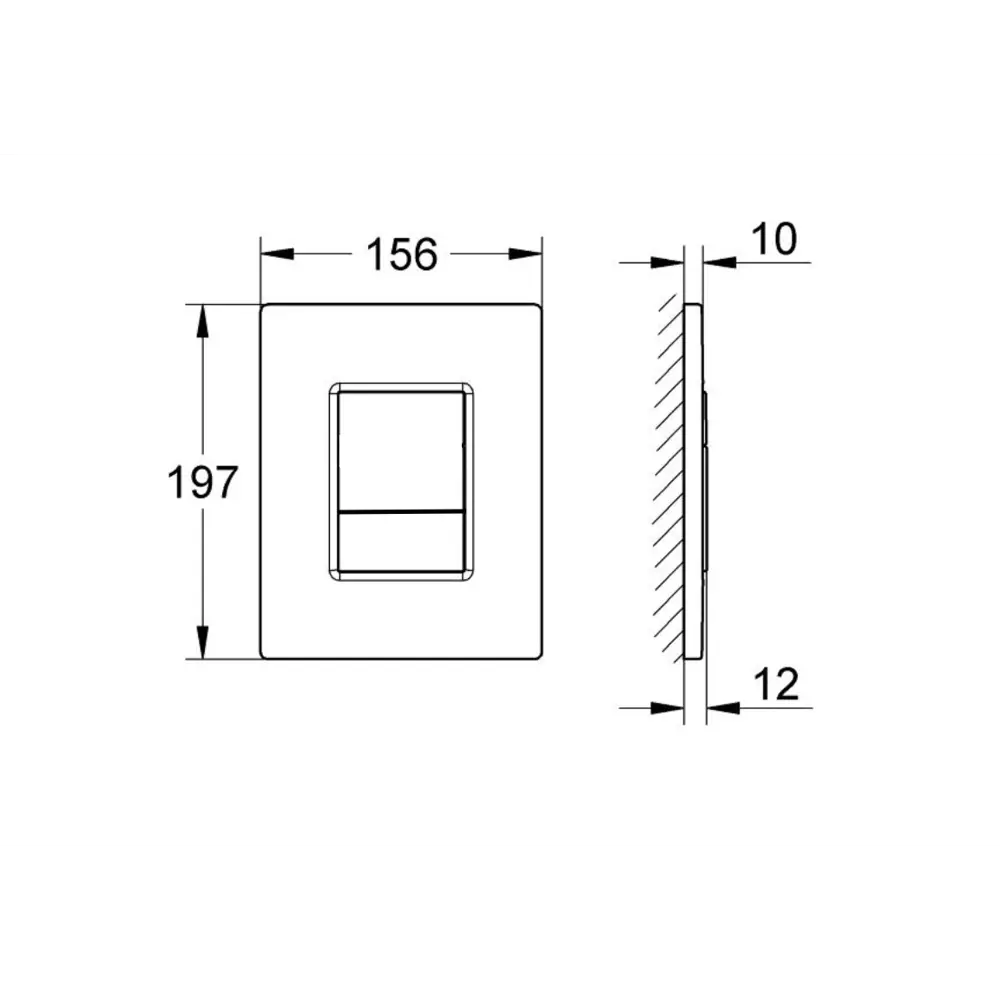 Комплект инсталляции Aquatek Pneumo N 49 с безободковым унитазом Iddis Lahta клавиша Aquatek Pnn-0000004 чёрная Pneumo N49 STLM-2019637 - Вид №8