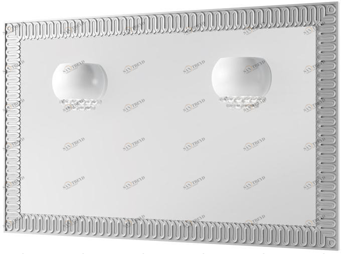 DWFI Зеркало в ванной со встроенной подсветкой  00002161 