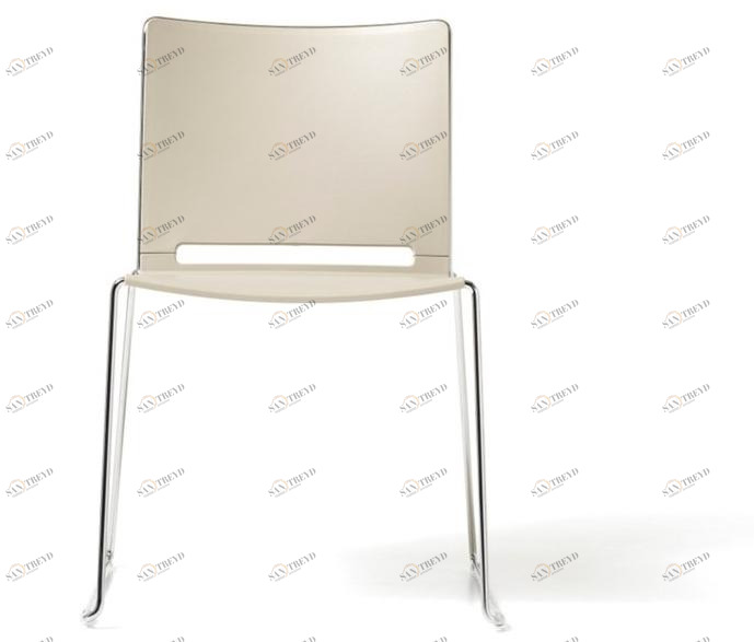 Diemme Стул из полипропилена, штабелируемый салазками Slim sun-id-1401381