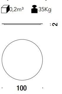 Moroso Круглое зеркало из стекла с шелкографией My moon my mirror sun-id-1443074 - Вид №1