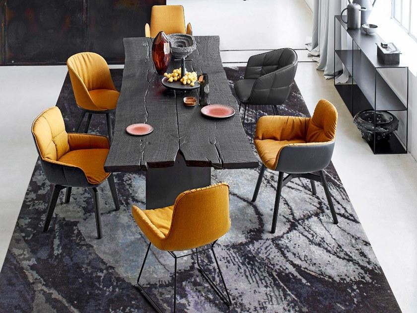 Freifrau Прямоугольный шерстяной коврик ручной работы Floor jewels sun-id-1431224 - Вид №3