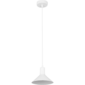 Подвесной светильник Vitaluce Клод вайт 1 лампа 3м² Е27 цвет белый матовый