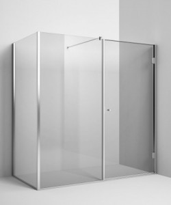 Rexa Design Фиксированное стекло с распашной дверцей REXA-ST122