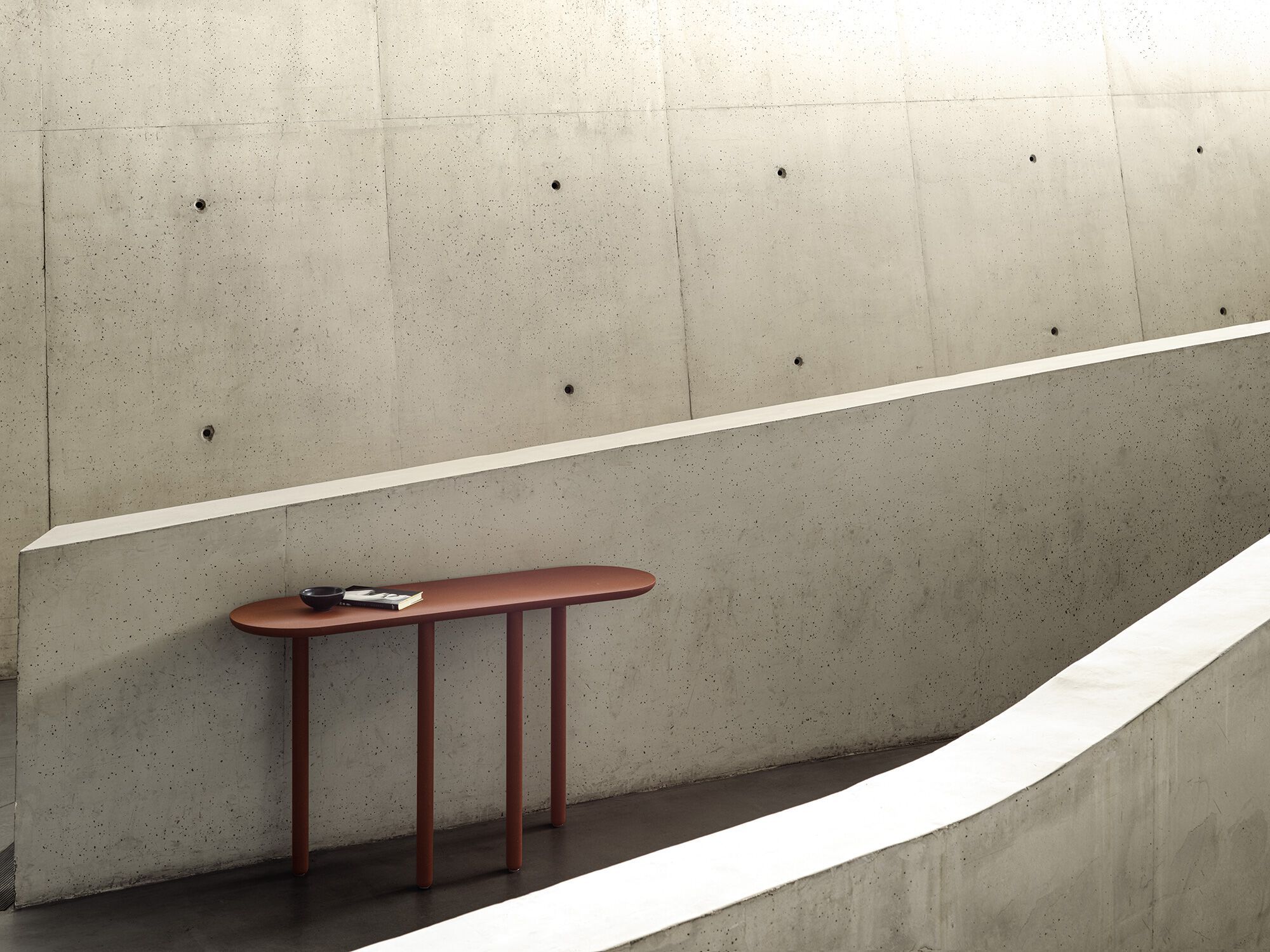 Деревянная овальная консоль Frigerio Roll-O ARCH-00030815 - Вид №4