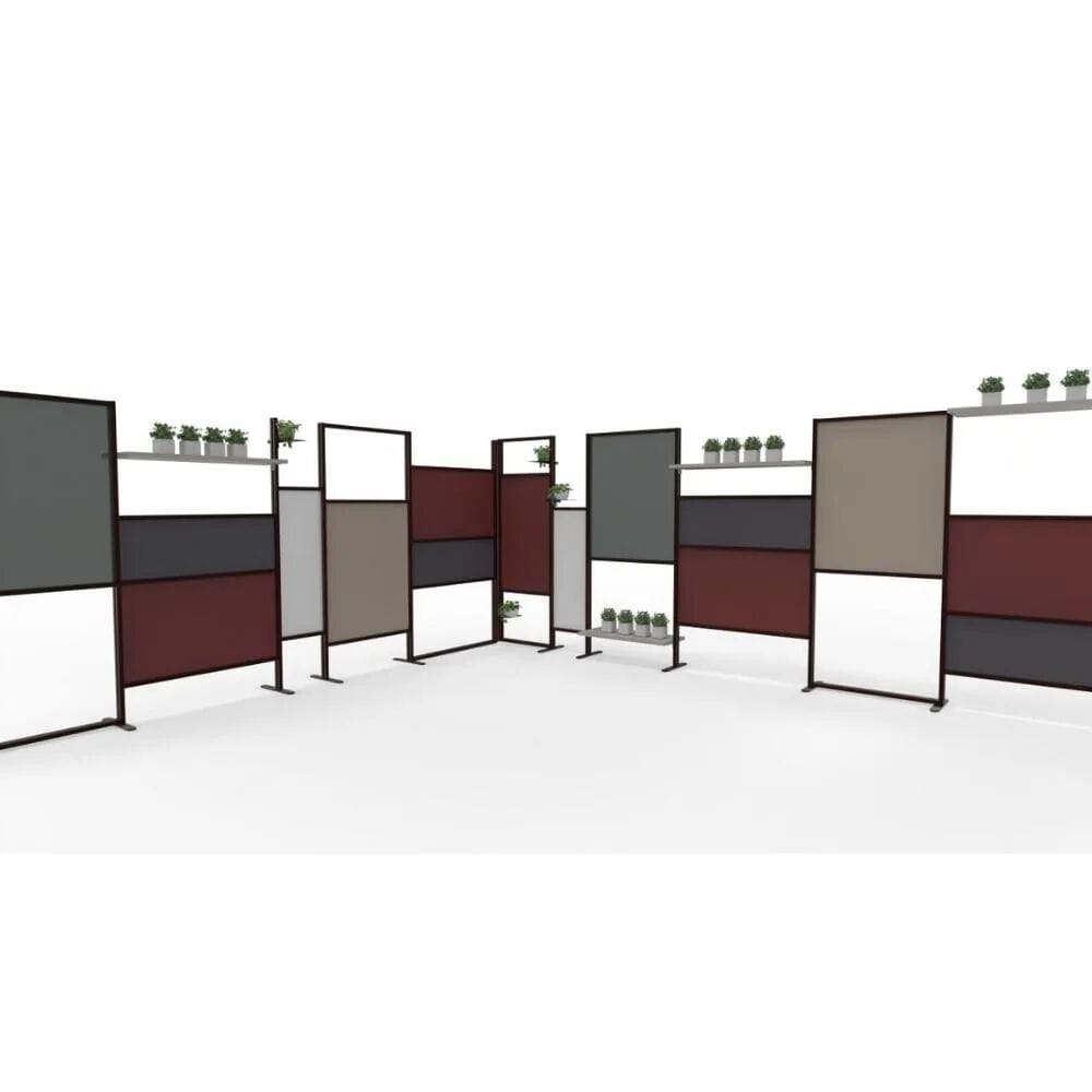 Алюминиевая отдельно стоящая офисная перегородка STUDIO T InUno ARCH-00122975 - Вид №16