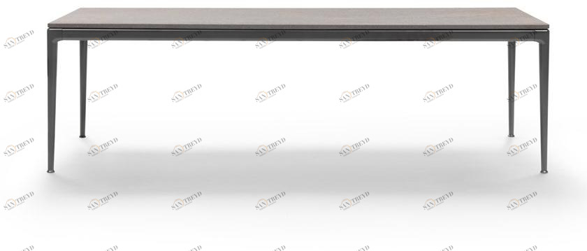 Flexform Прямоугольный садовый стол из камня Pico outdoor sun-id-1441298