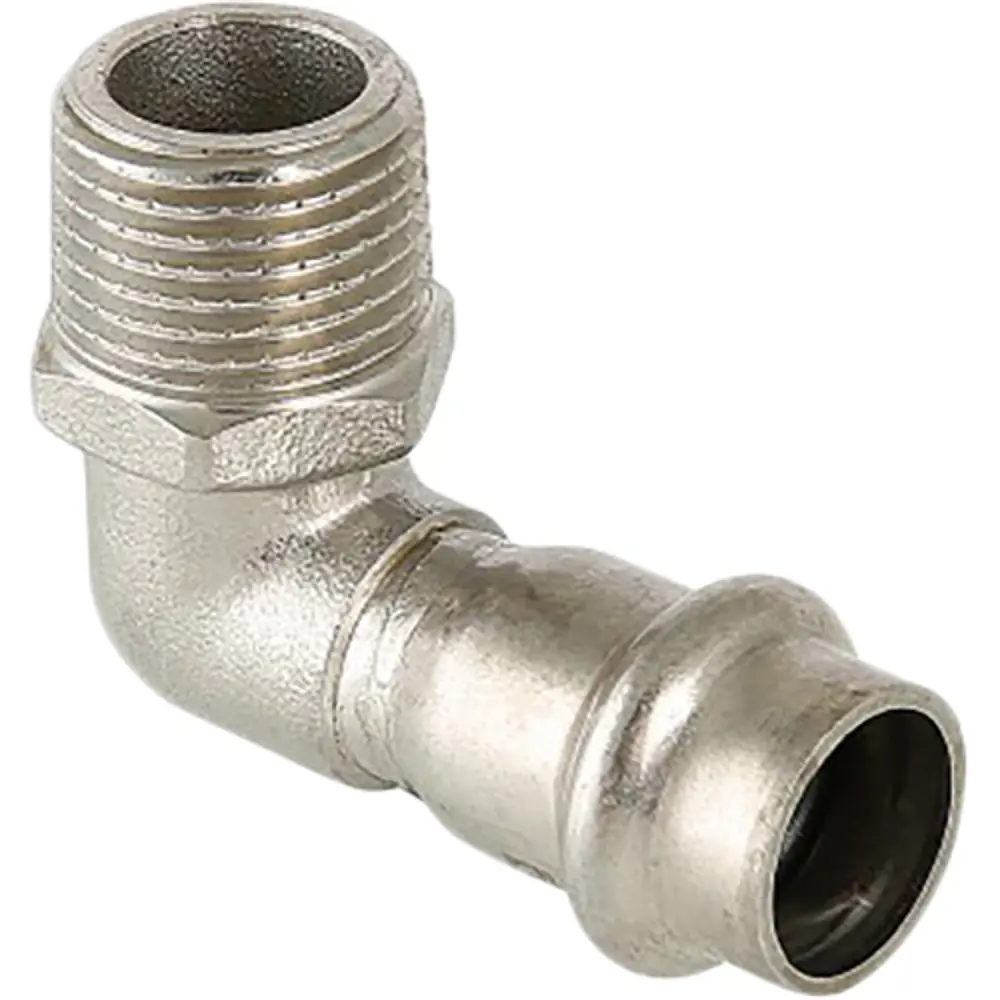 Угол комбинированный 90° Valtec 3/4"x28 мм НР нержавеющая сталь 82563750 STLM-2113492  - Вид №1