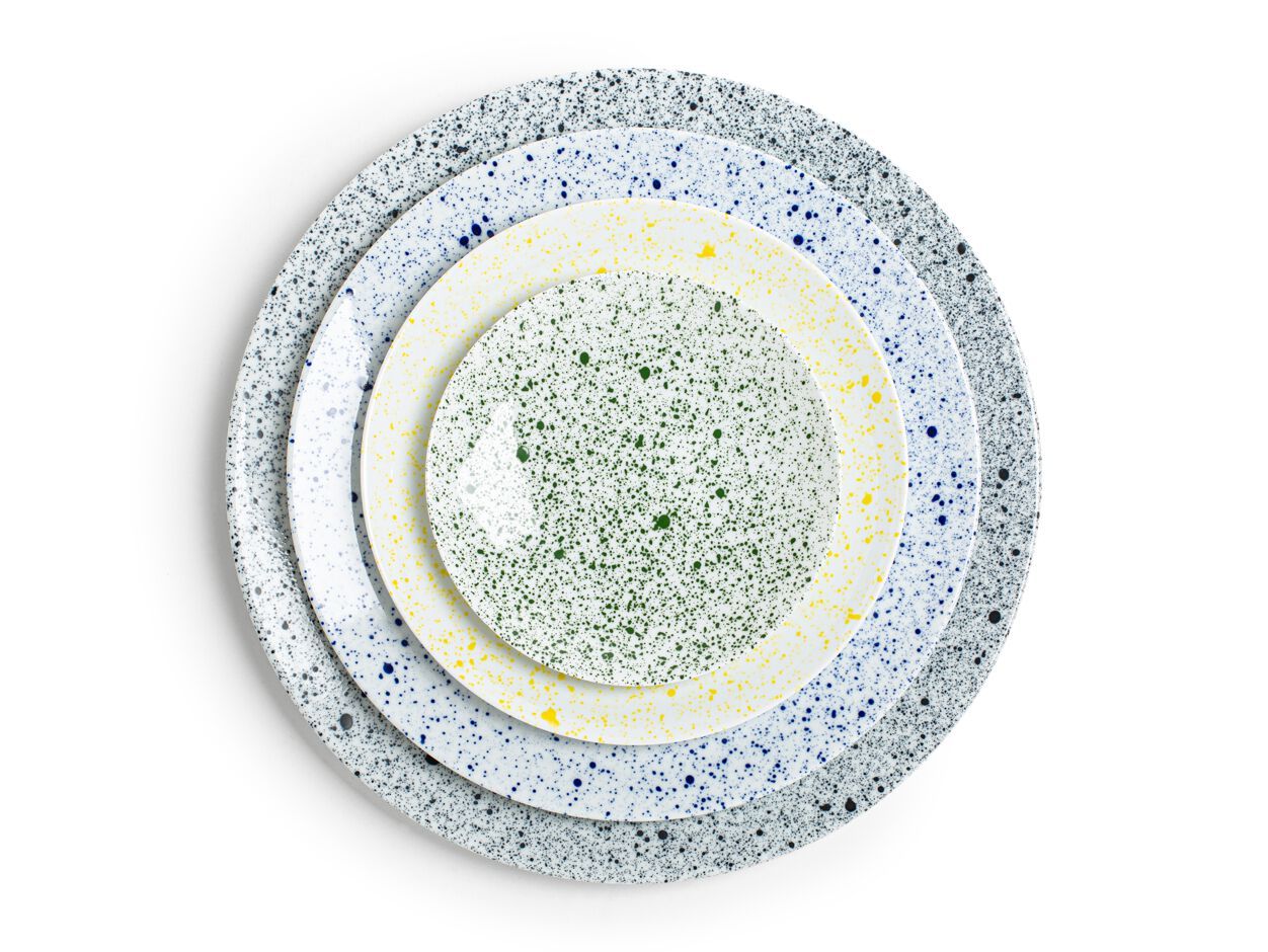 Набор фарфоровых сервировочных тарелок Non Sans Raison Splash ARCH-00089927 - Вид №5