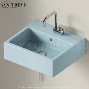 5058.5014 Подвесная раковина настенная прямоугольная Ceramica Flaminia Acquagrande