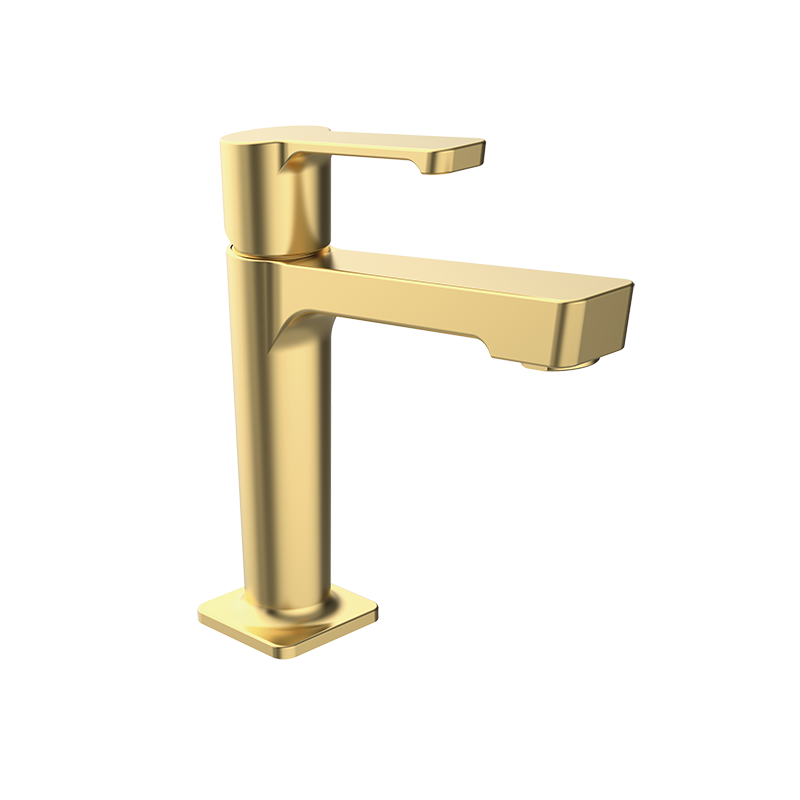 82510827 PREMIUM Матовый Gold Умывальник смеситель Матовое Золото GRB MIXERS JOLIE