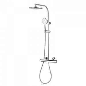 35425350 BASIC Хром душ термостатический с колонкой Хром GRB MIXERS