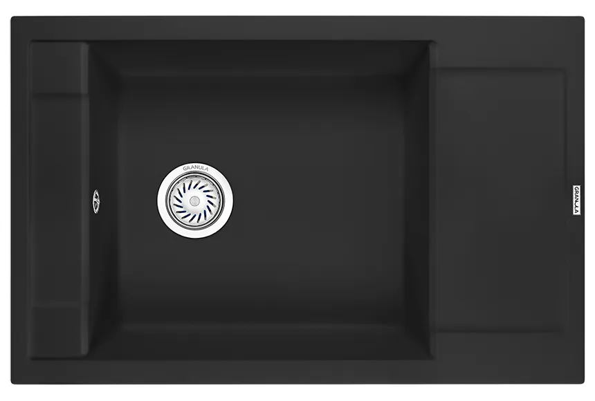 7806, ТУРМАЛИН, кухонная мойка, кварц GRANULA 7806-ST186 - Вид №1