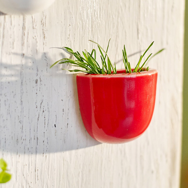 Набор мини-кашпо Pocket красный,белый,черный ЭКОЧЕЛОВЕКИ 4003 - Вид №3