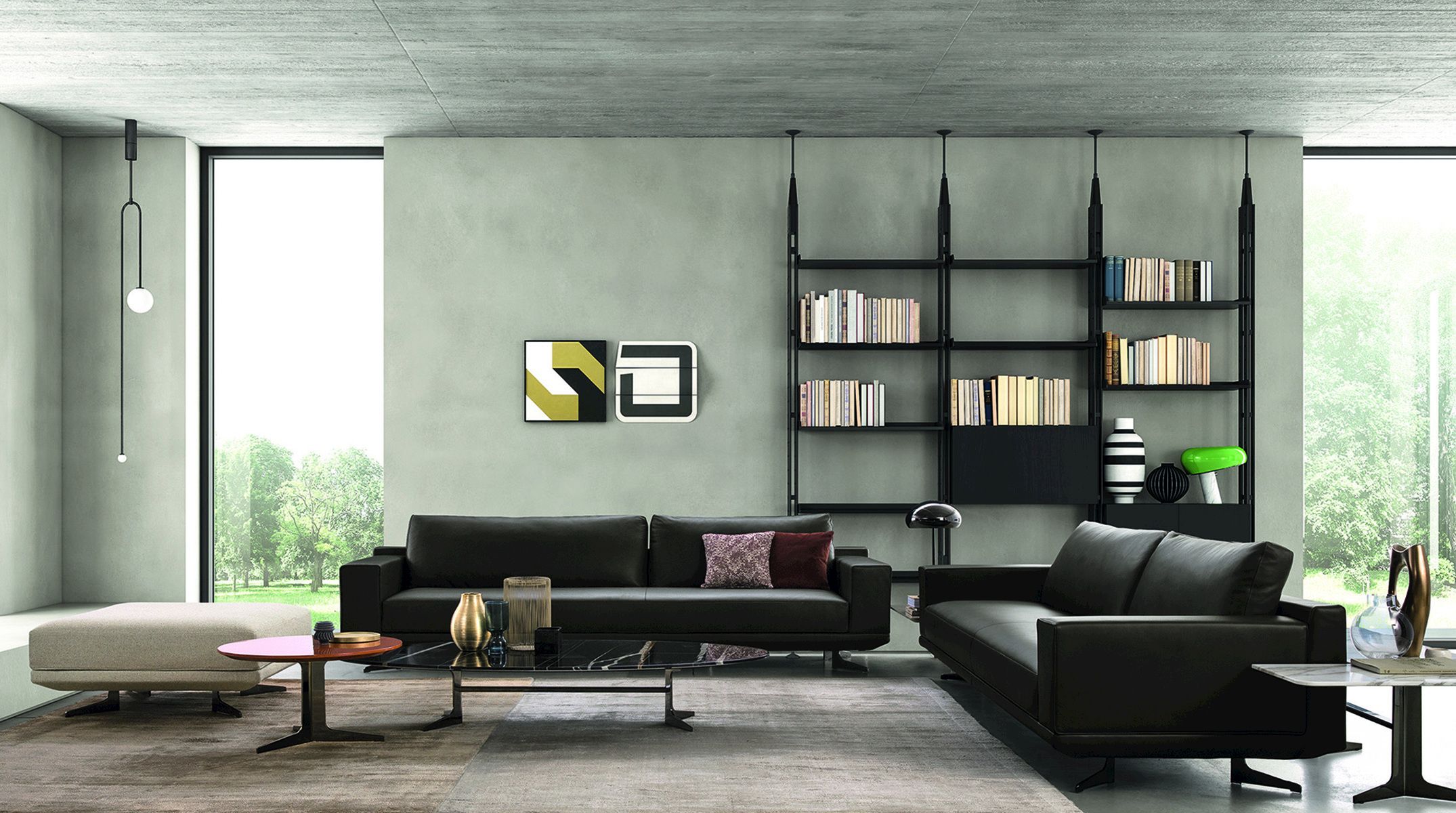 Квадратный пуф из ткани BODEMA Блейк ARCH-00077579 - Вид №1