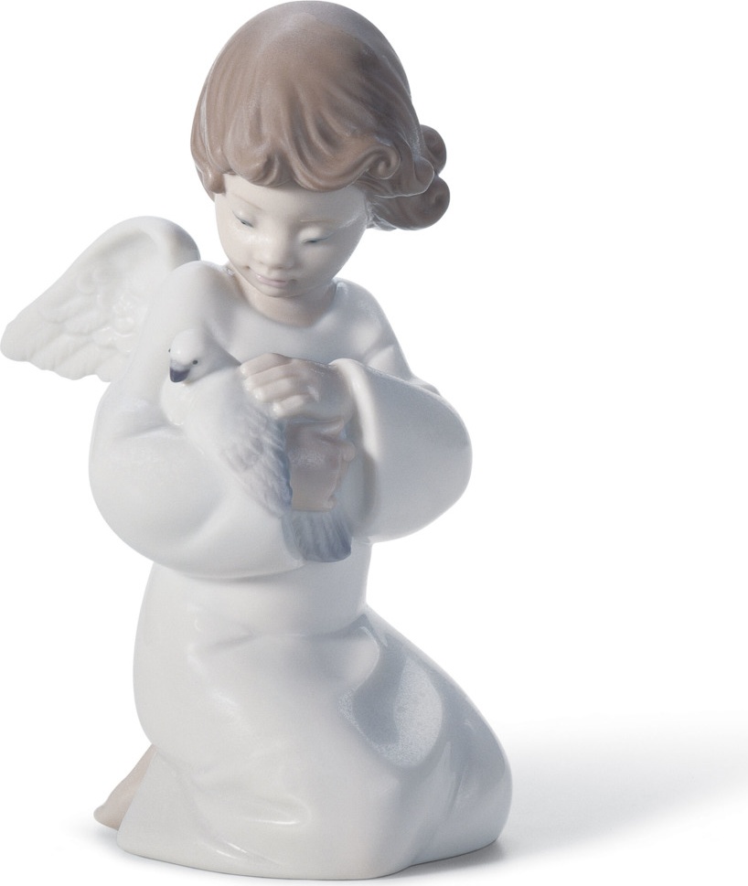 10669032 LLADRO Фигурка Lladro "Защитник любви" 9x13см Фарфор Lladró 