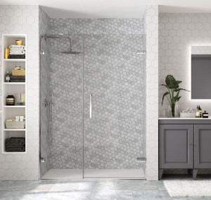 Дверь в нишу GHF1400H L или R Merlyn Arysto Хромированный