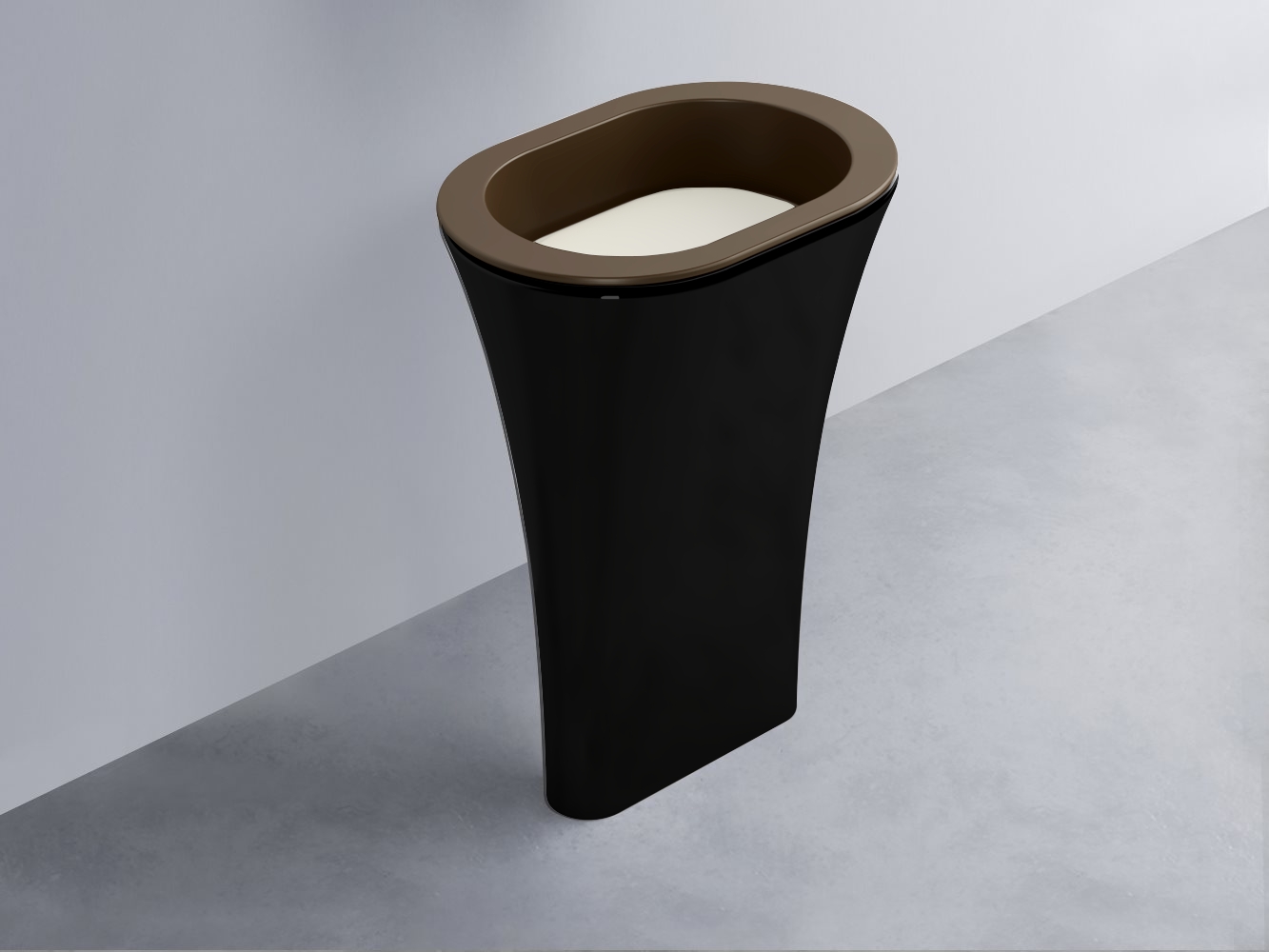 AMLA65-CA+AMPILO-TL+AMCOLO-N Раковина Amedeo Ovale отдельностоящая cielo Enjoy + Amedeo Ceramica Cielo