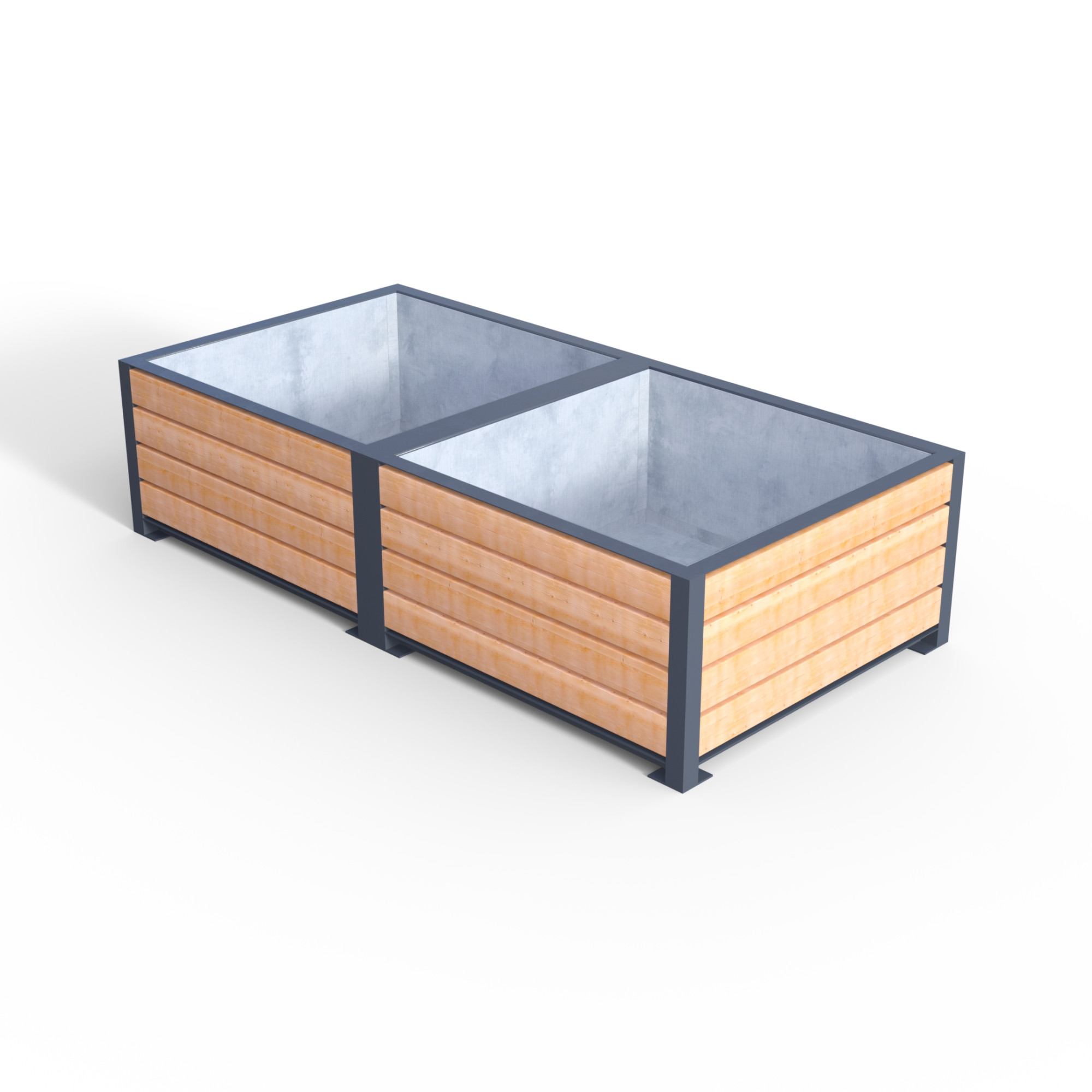 14097 САРА Blok 2, цветочница, кашпо LAB.Space 