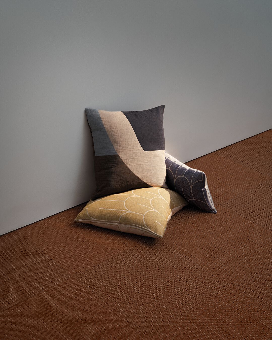 Квадратная подушка из хлопка с геометрическим рисунком Case Eclipse ARCH-00000917 - Вид №6