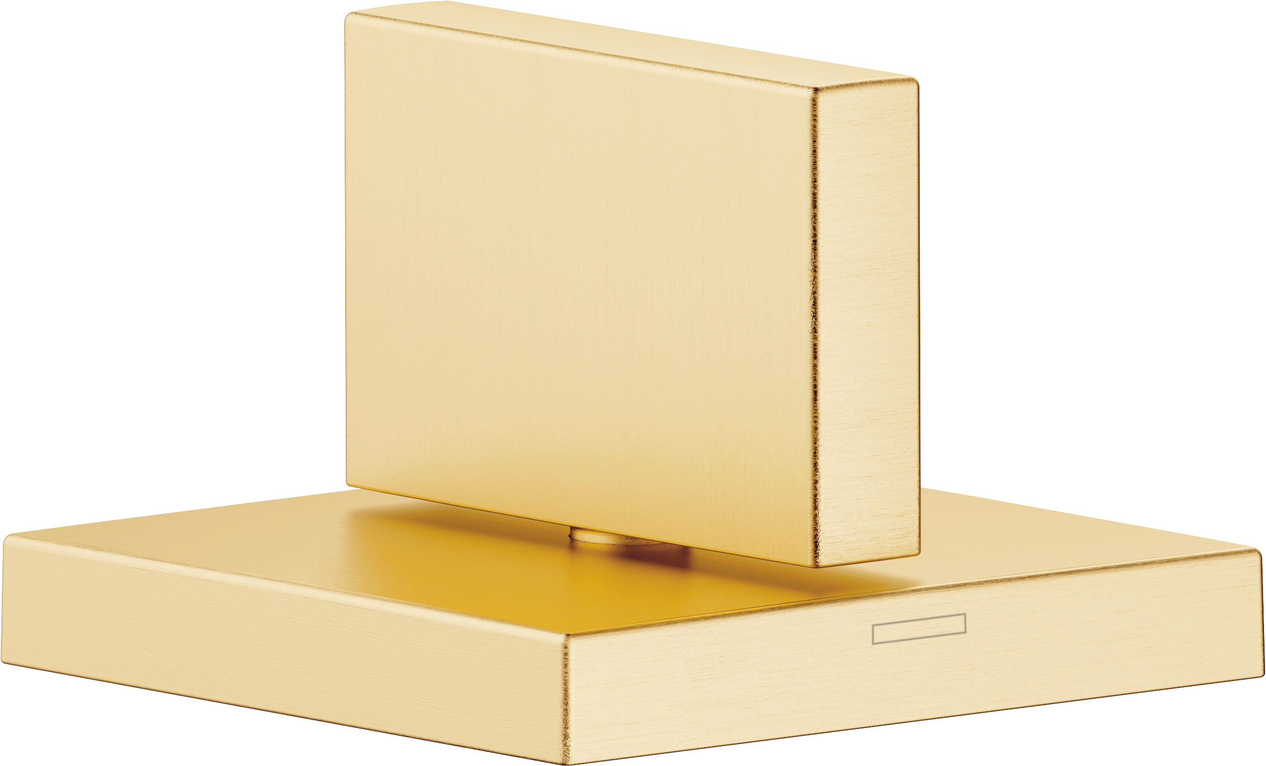 Клапан MEM Deck, закрывающийся по часовой стрелке в холодном состоянии – Матовая дюрбрасс (23-каратное золото)