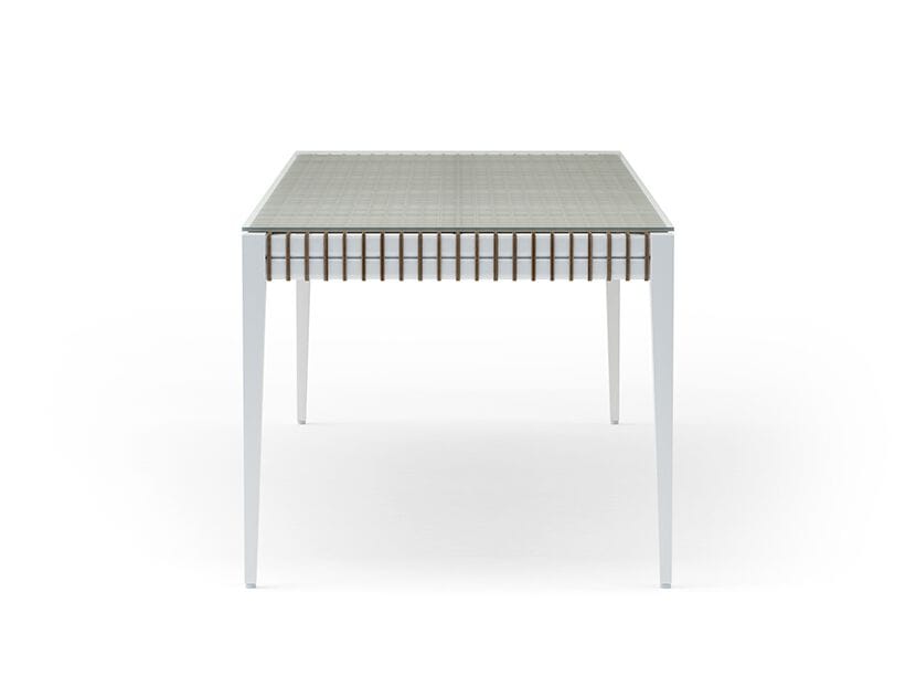 Прямоугольный алюминиевый обеденный стол Walters Delta ARCH-00110341 - Вид №2
