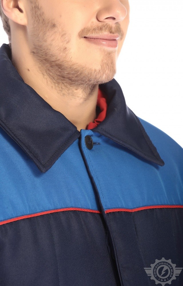 62253 Костюм "Дон" синий  Зимняя спецодежда  размер 64-66/170-176  - Вид №15