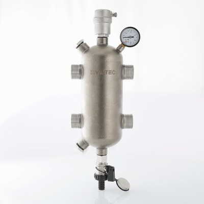 VT.VAR05.SS.07 Гидравлическая стрелка из нержавеющей стали Valtec 1 1/4"  - Вид №1