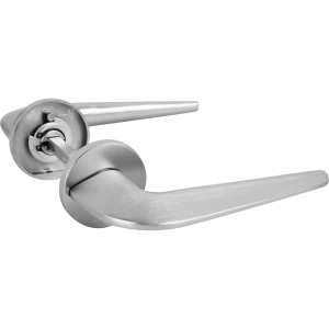 Дверные ручки Puerto Slim Макиато без запирания цвет матовый хром
