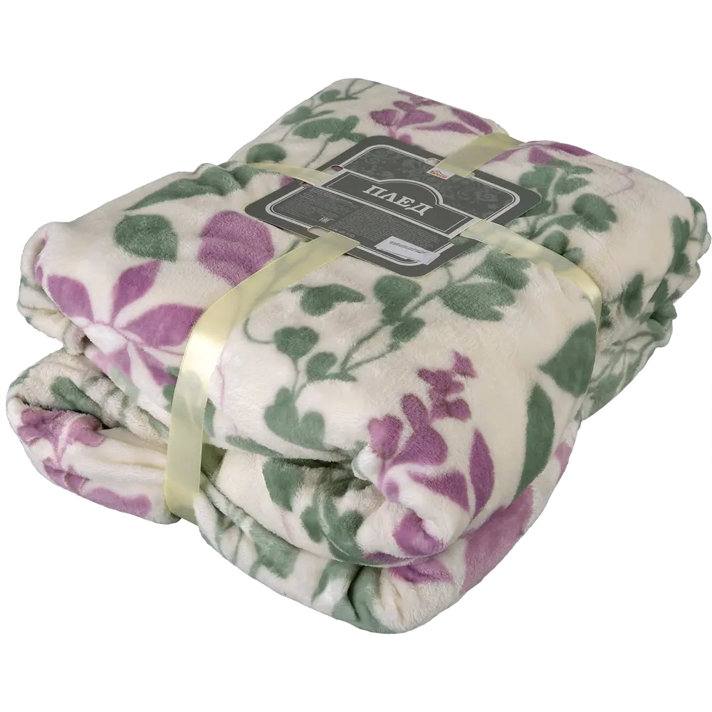 Плед «Lilac», 180х200 см, фланель, цвет розовый BELEZZA STLM-2045515 - Вид №3