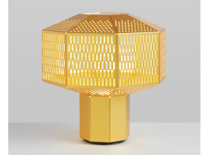 Стальная светодиодная настольная лампа с диммером