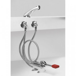 KFL70/26 Idral Полный монтажный комплект, включая однопедальный миксер и излив