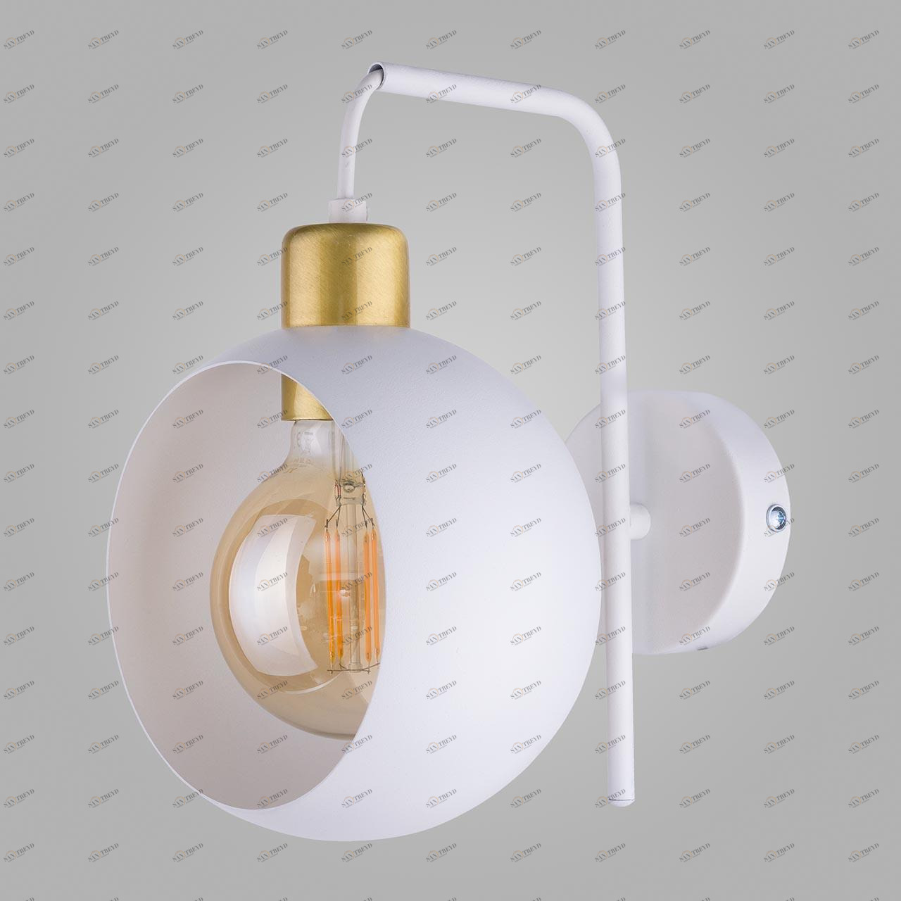 Бра металлическое белое Cyklop 2740 TK LIGHTING CYKLOP 00-3930502 Белый 