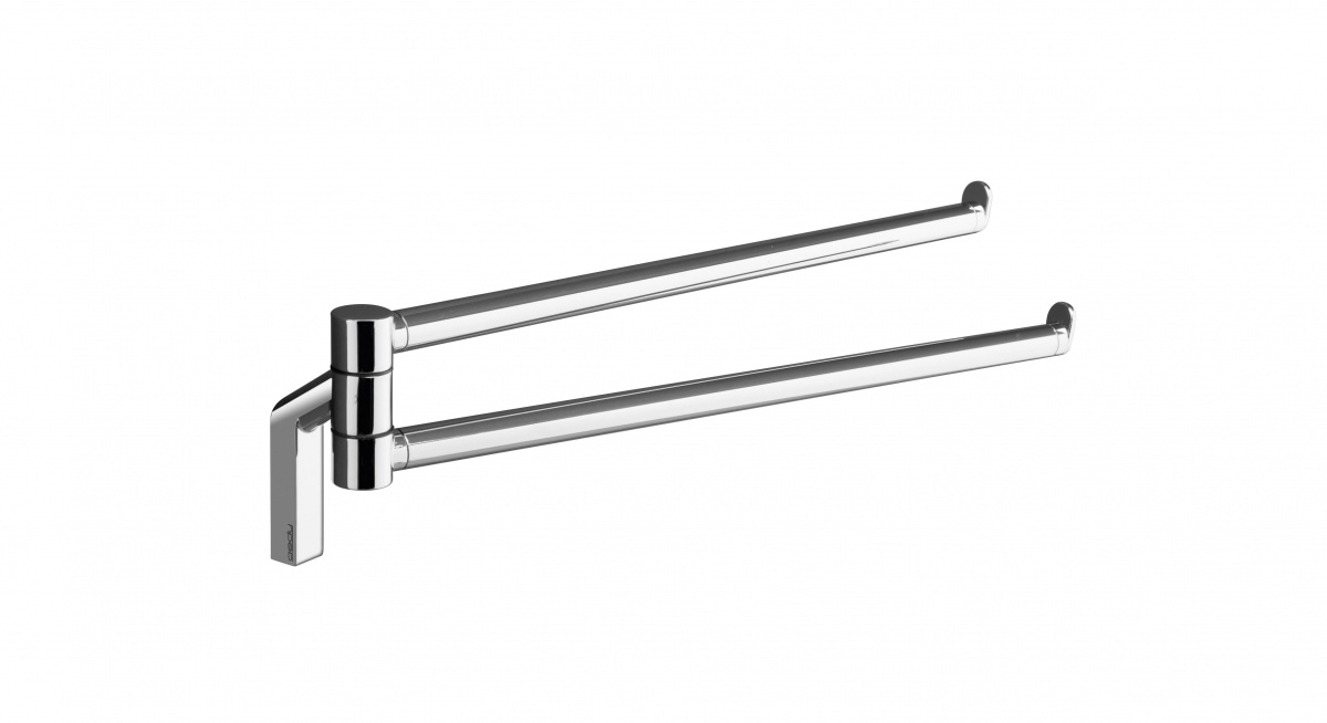 3523(13) Gedy G-Karma, полотенцедержатель двойной поворотный, цвет хром